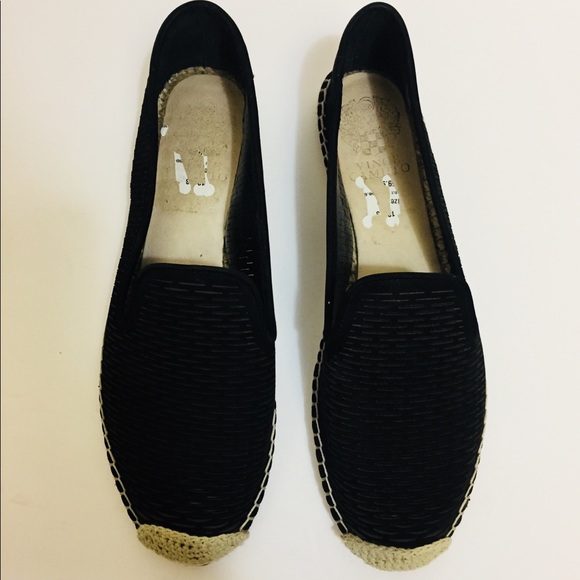 Vince Camuto Black Net Soft Espadrilles size 9 - Picture 3 of 6